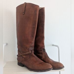 Frye Lindsay Plate Riding Boots